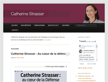 Tablet Screenshot of catherinestrasser.com